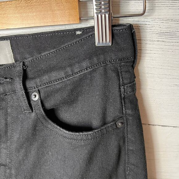 Everlane Jeans Womens Size 27 Black Ankle Denim Tapered Everyday Simple - Picture 11 of 16